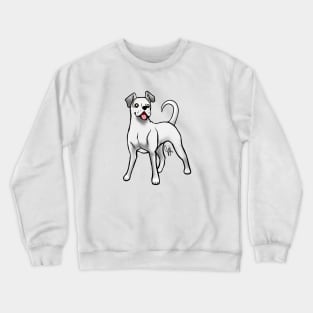 Dog - Boxer - Natural White Crewneck Sweatshirt